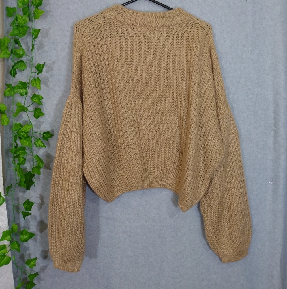 Simplee sweater large tan - Picture 5 of 6